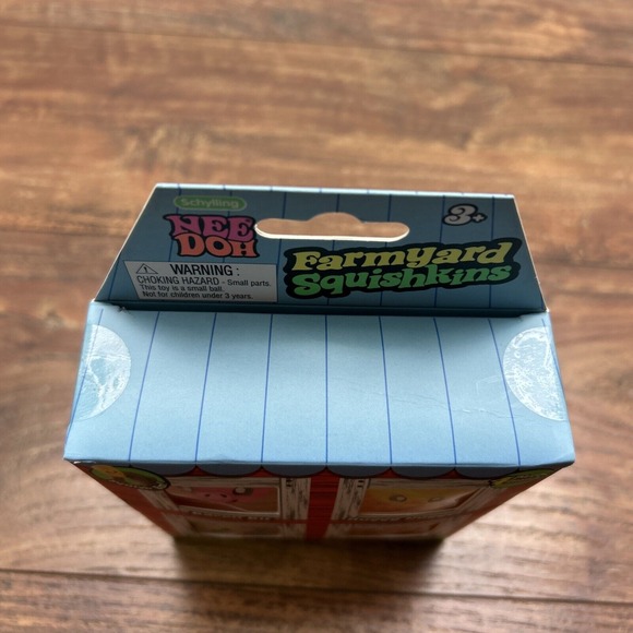 Nee Doh Farmyard Squishkins Animals Pig, Cow, Chicken, Horse NeeDoh 4 Pieces NEW - Picture 9 of 10